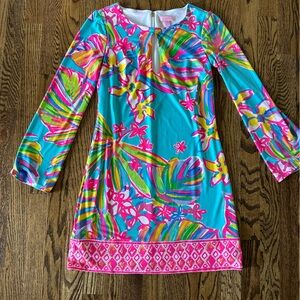 Lilly Pulitzer NWT Fairfield Tunic Dress Sea
Blue Summer Haze